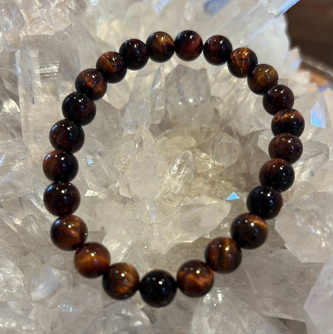 Red Tigers Eye Bracelet
