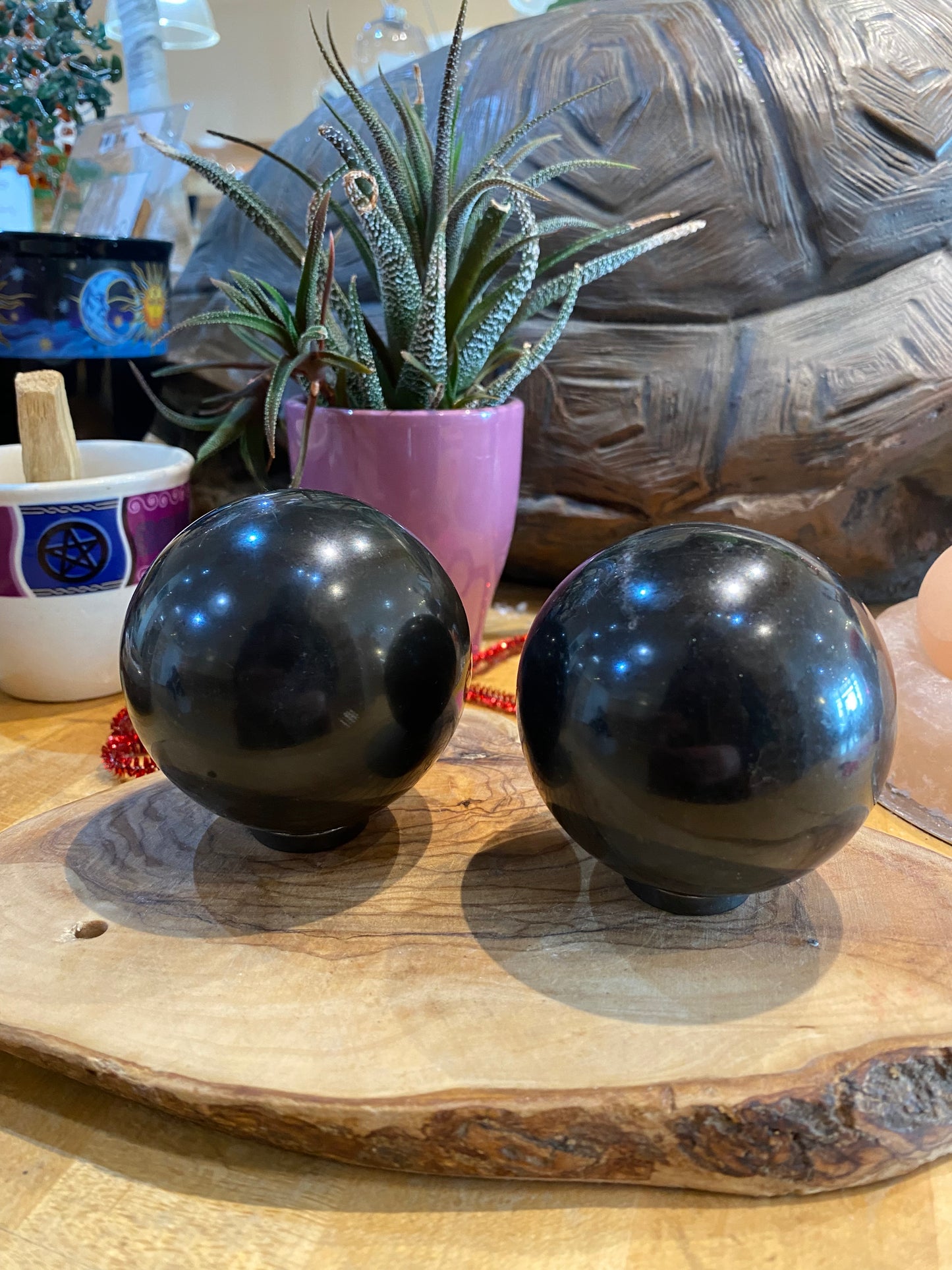 Black Tourmaline Sphere