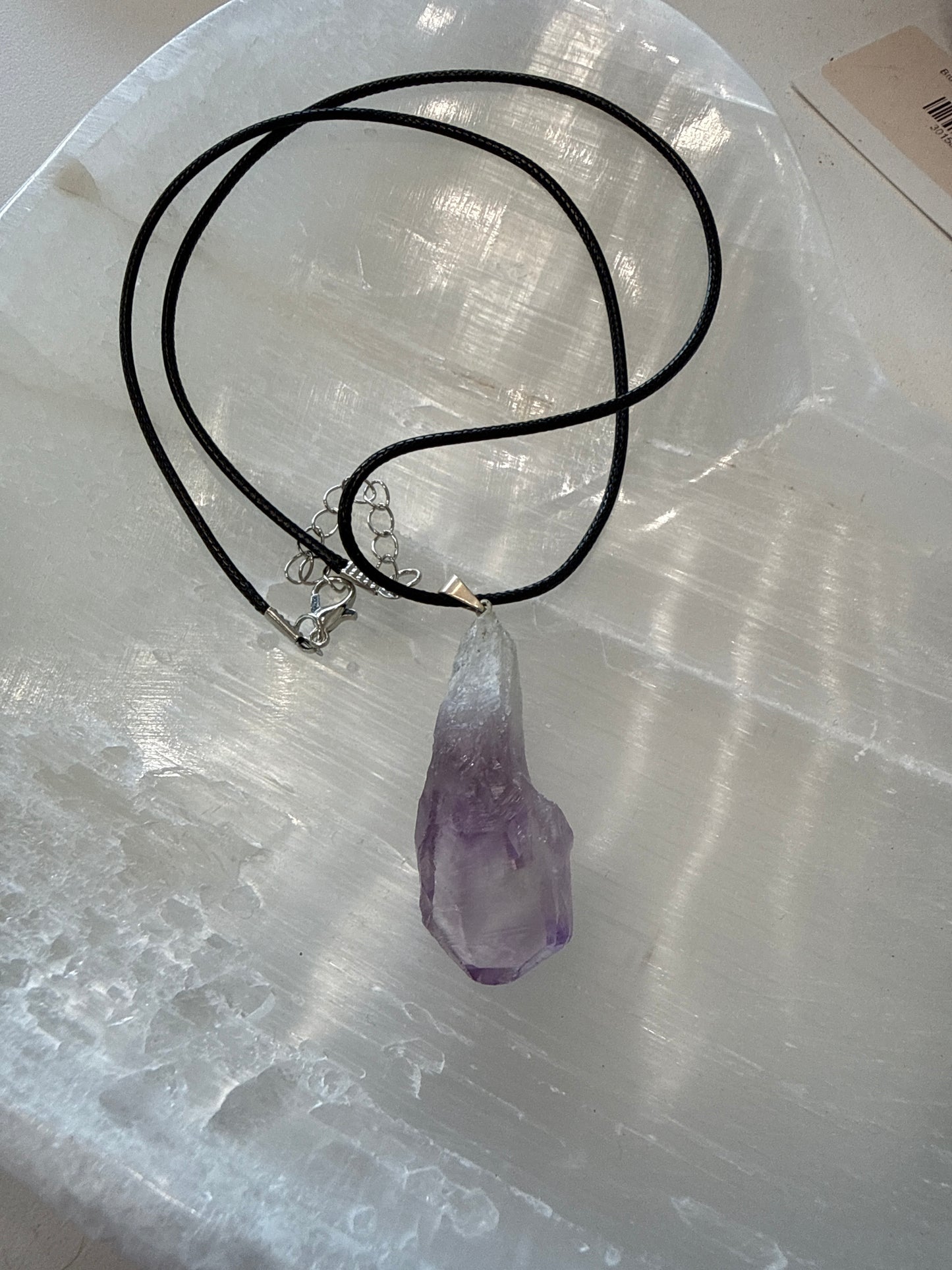 Amethyst Elestial Pendant