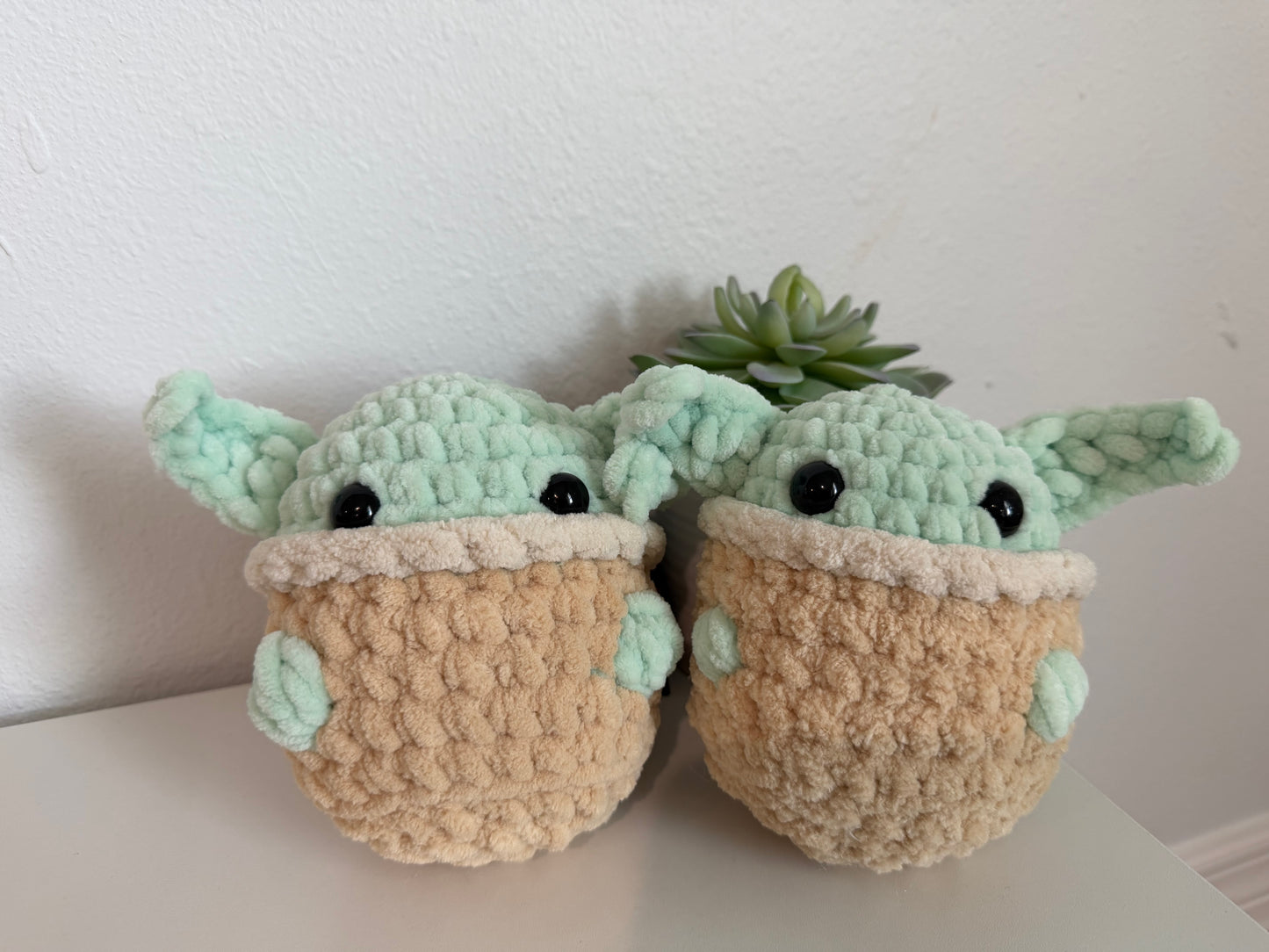 Handmade Crochet Grogu