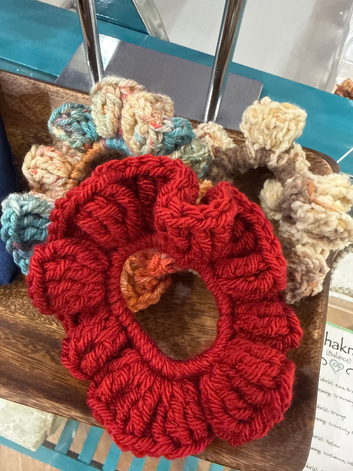 Handmade Crochet Scrunchie