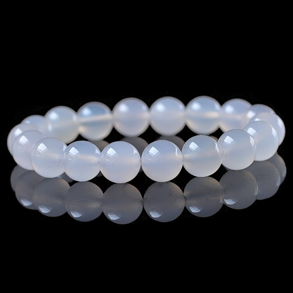 White Agate Bracelet