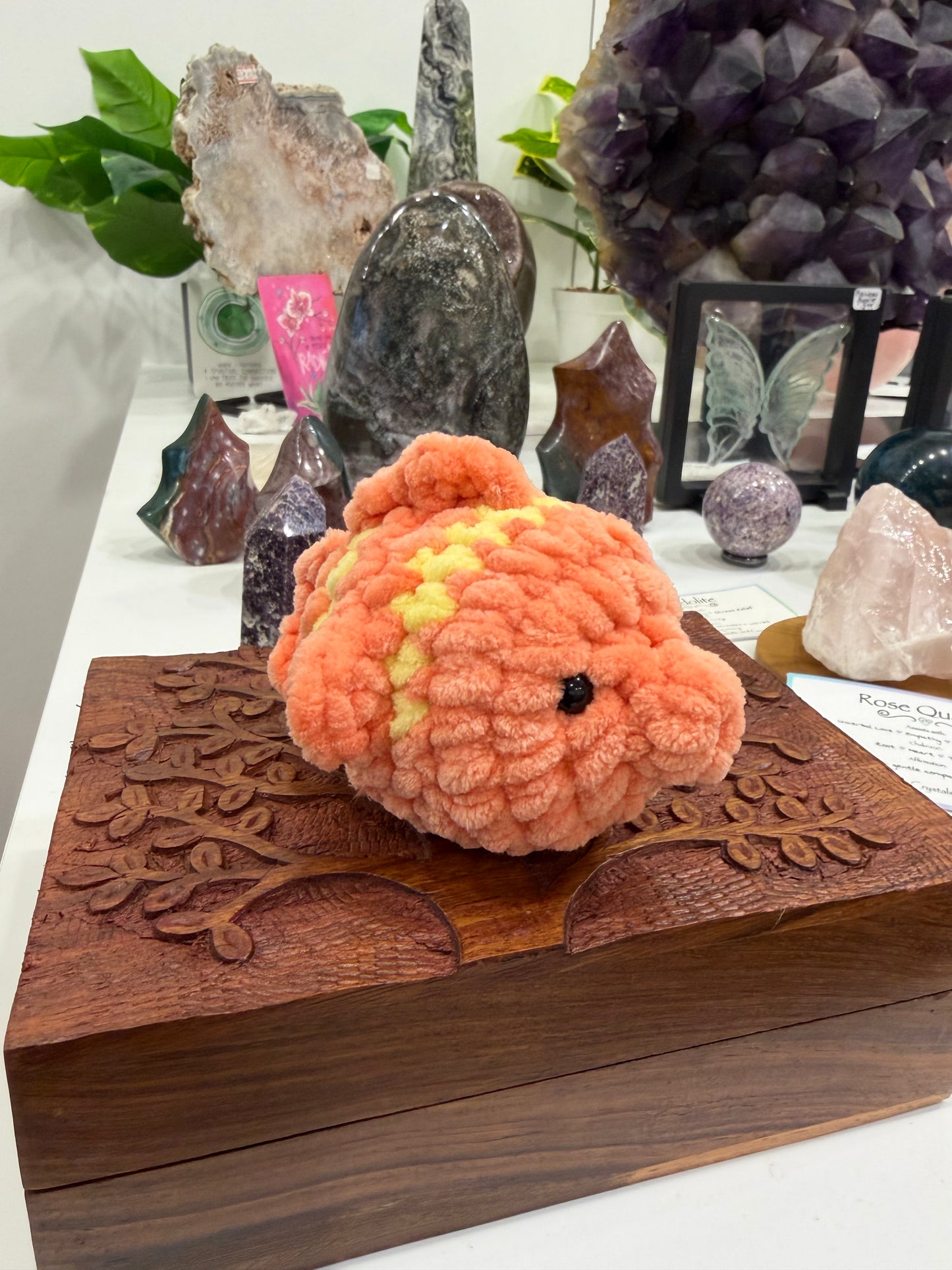 Handmade Crochet Flounder