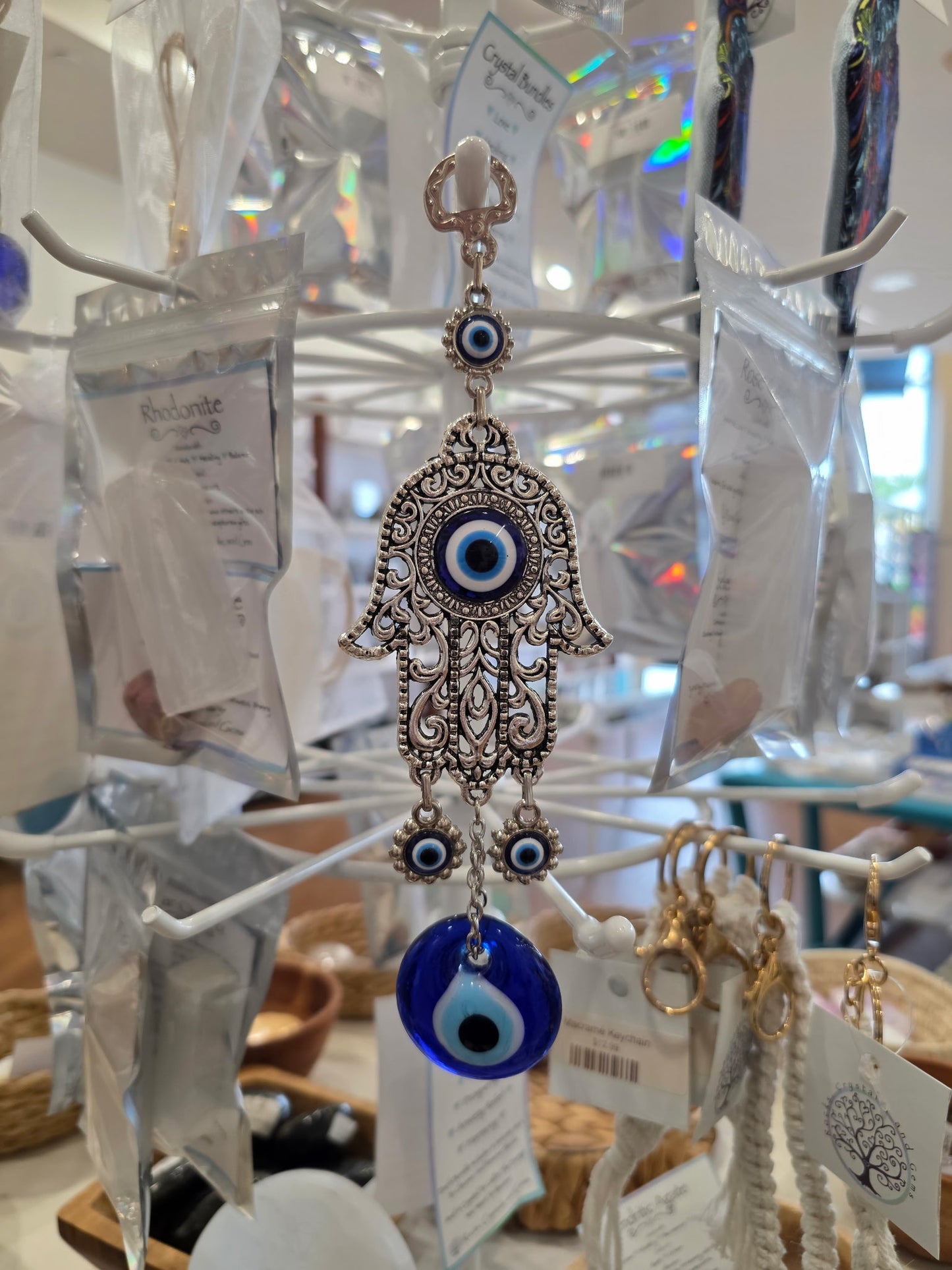 Evil Eye Hamsa Wall Hanging