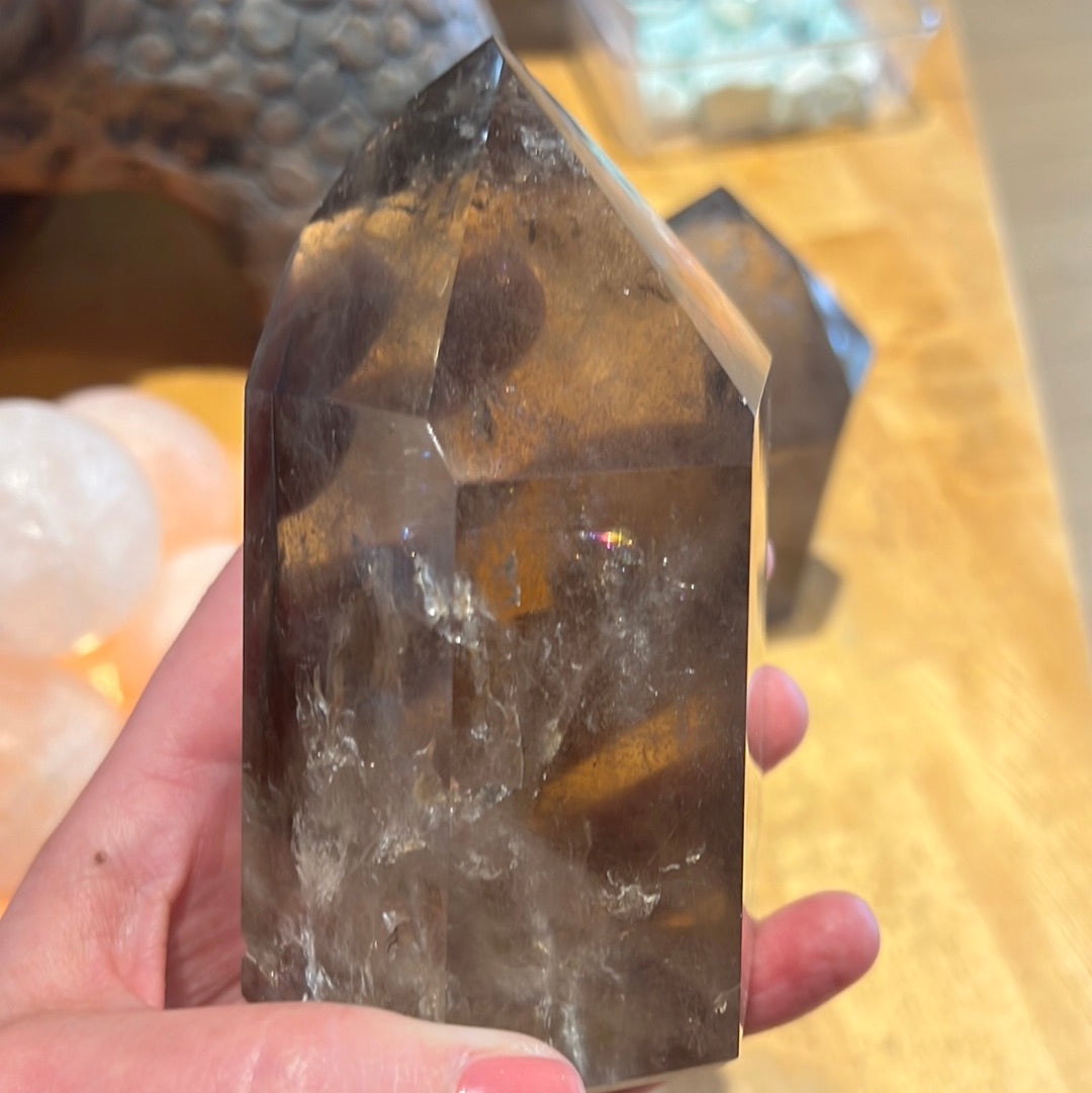 Smoky Quartz Tower