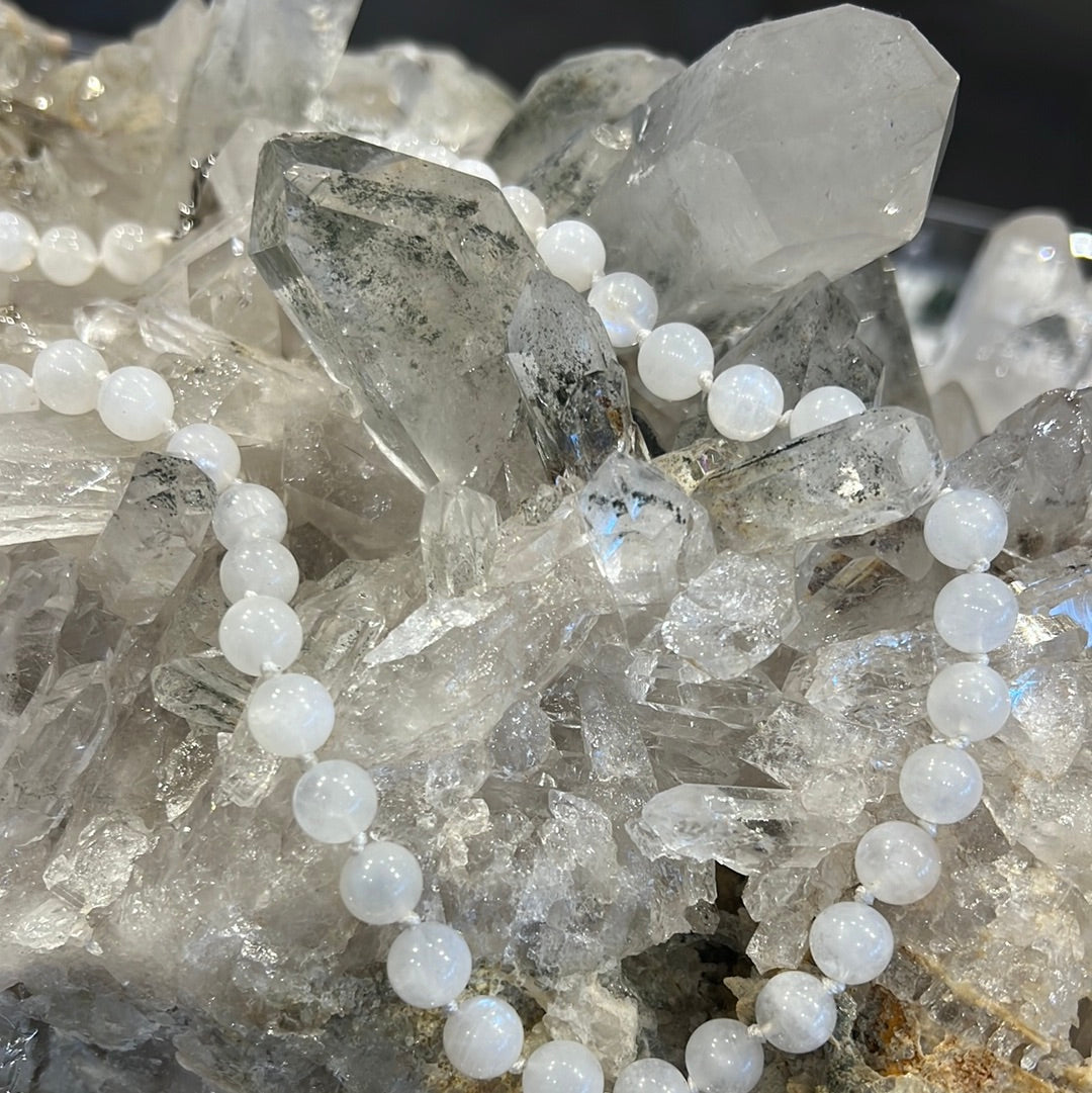 Rainbow Moonstone Necklace