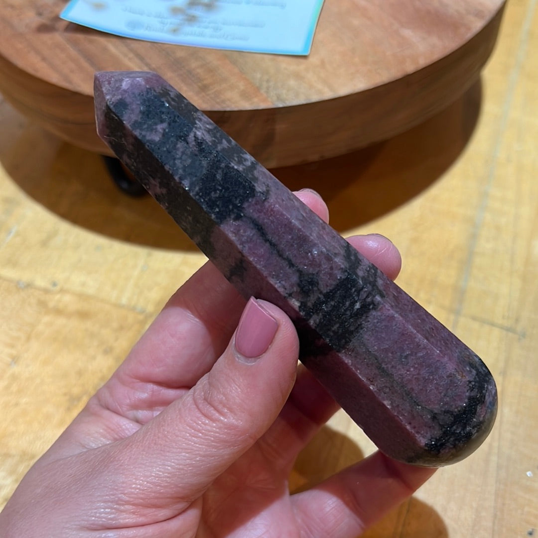 Rhodonite Wand