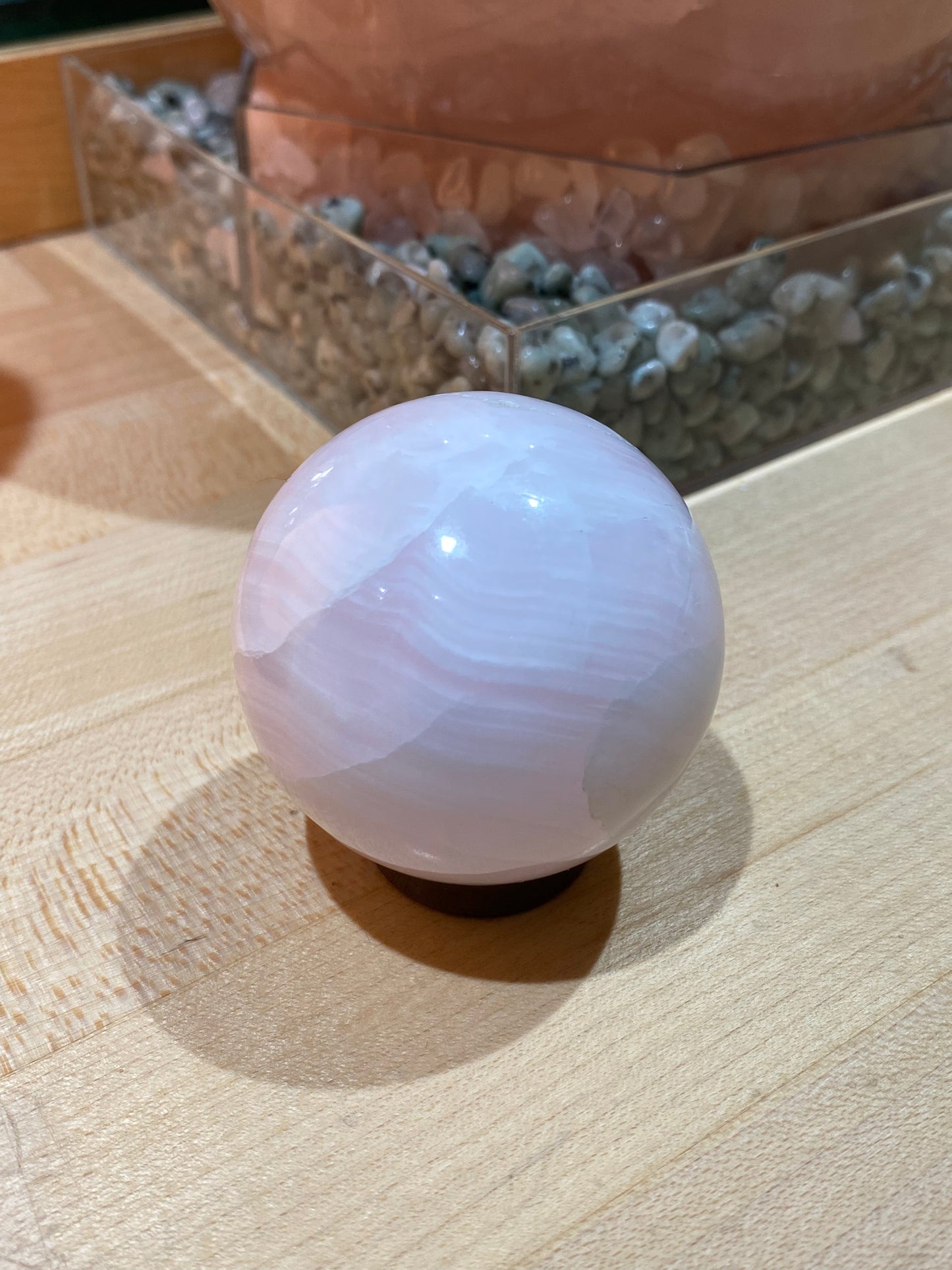 Pink Calcite Sphere