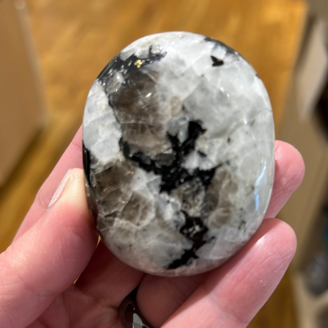 Rainbow Moonstone Palmstone