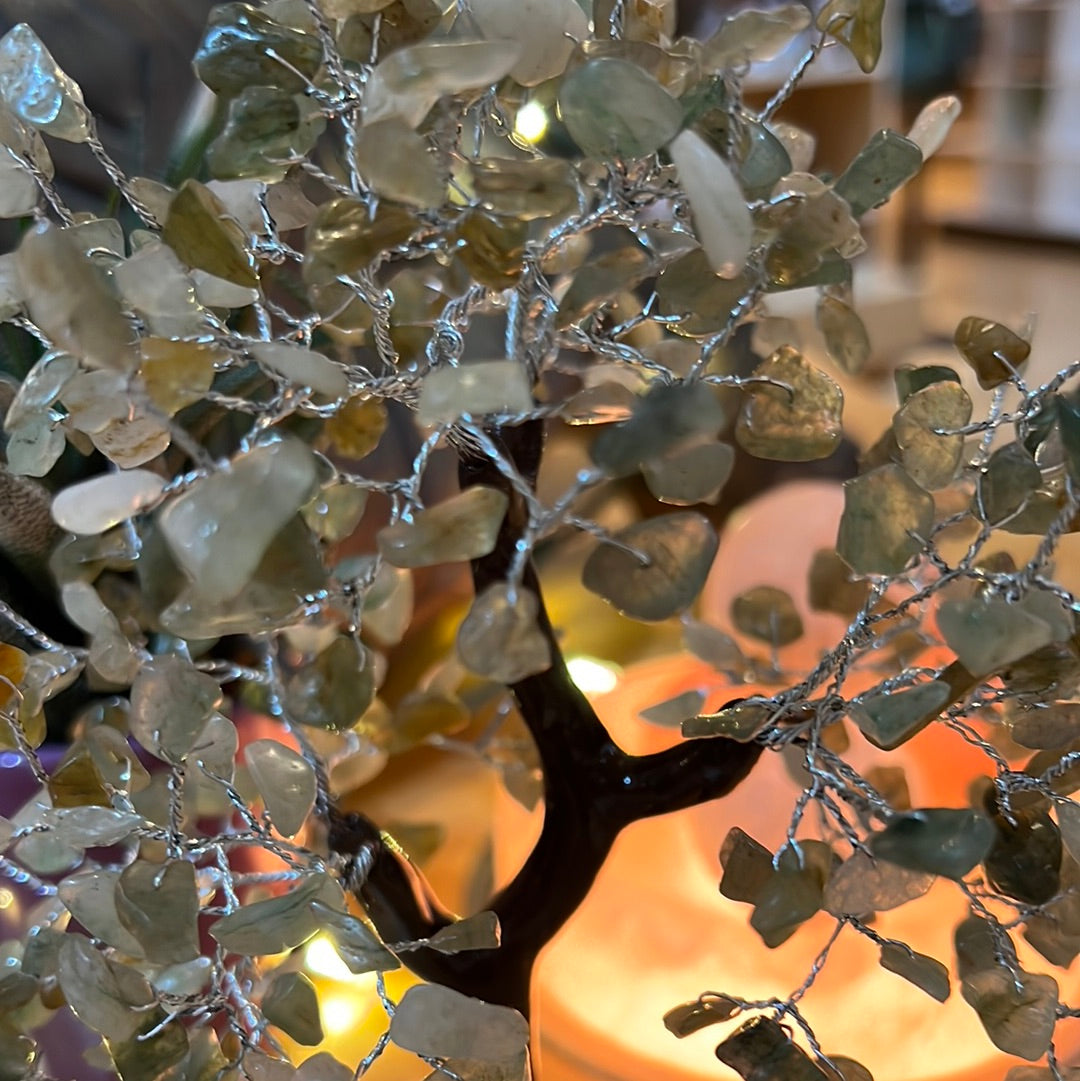 Green Aventurine Gem Stone Tree