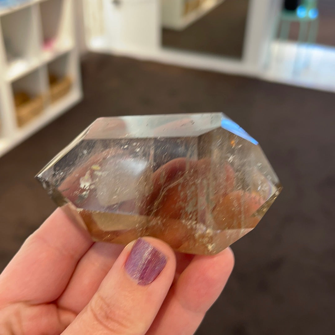 Double Terminated Smoky Citrine