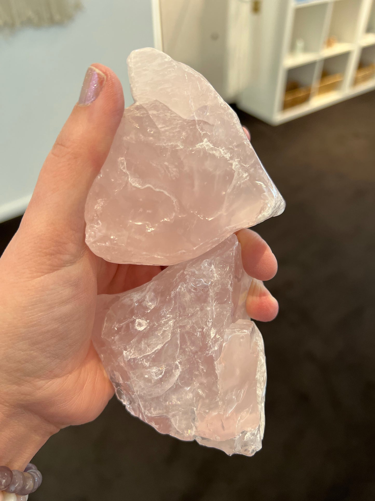 Rose Quartz Chunks