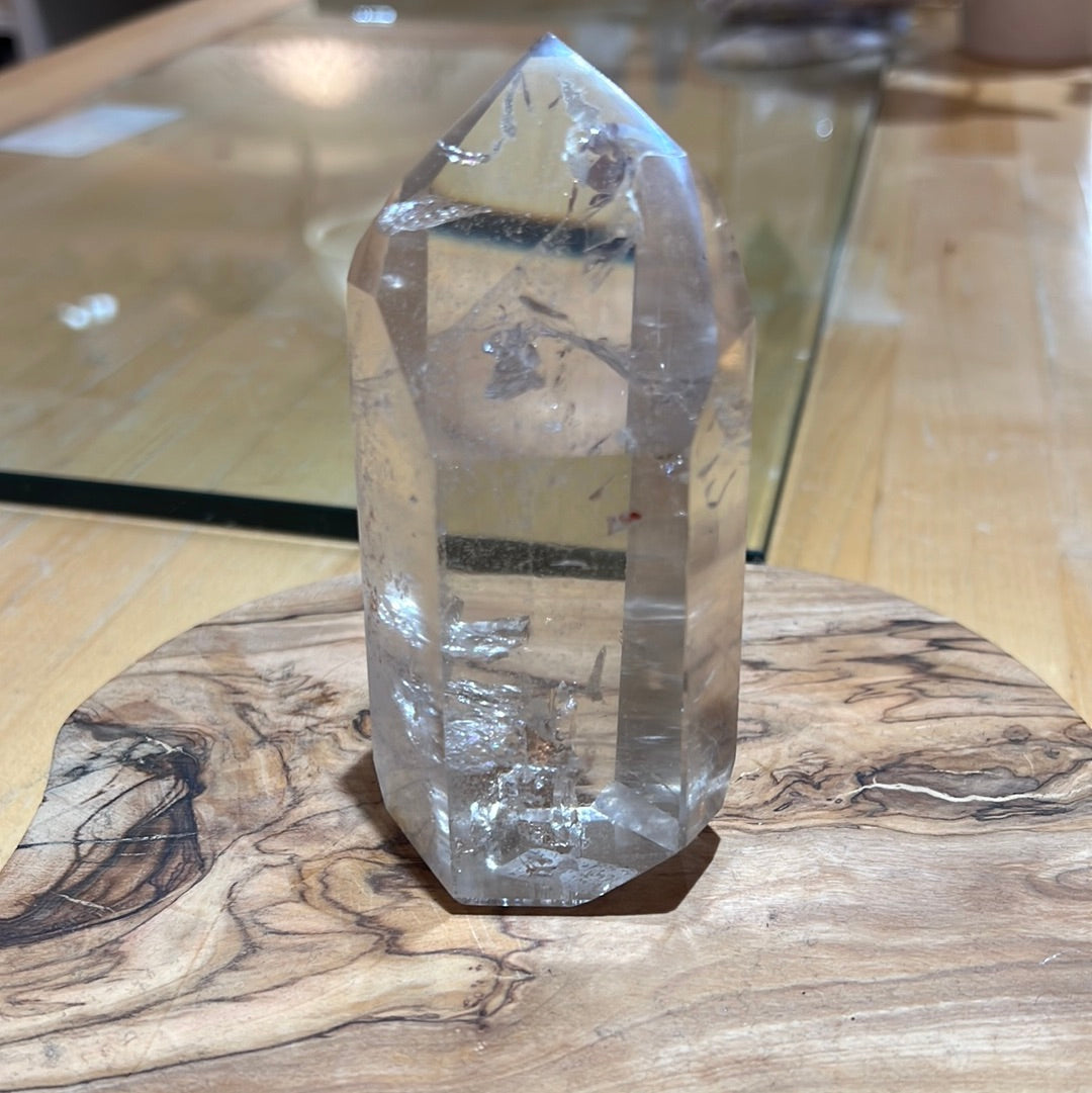 Clear Quartz Tower