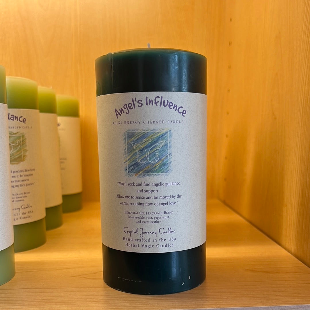 CJ- Herb Pillar Candle