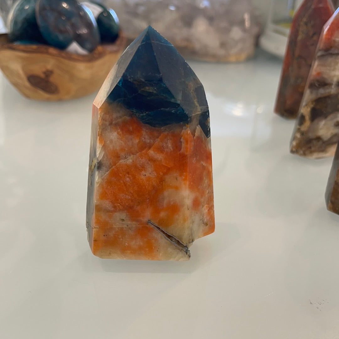 Orange Apatite Tower