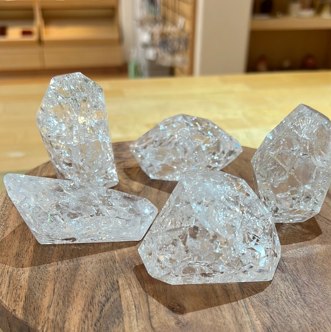 Crackle Quartz Freeform
