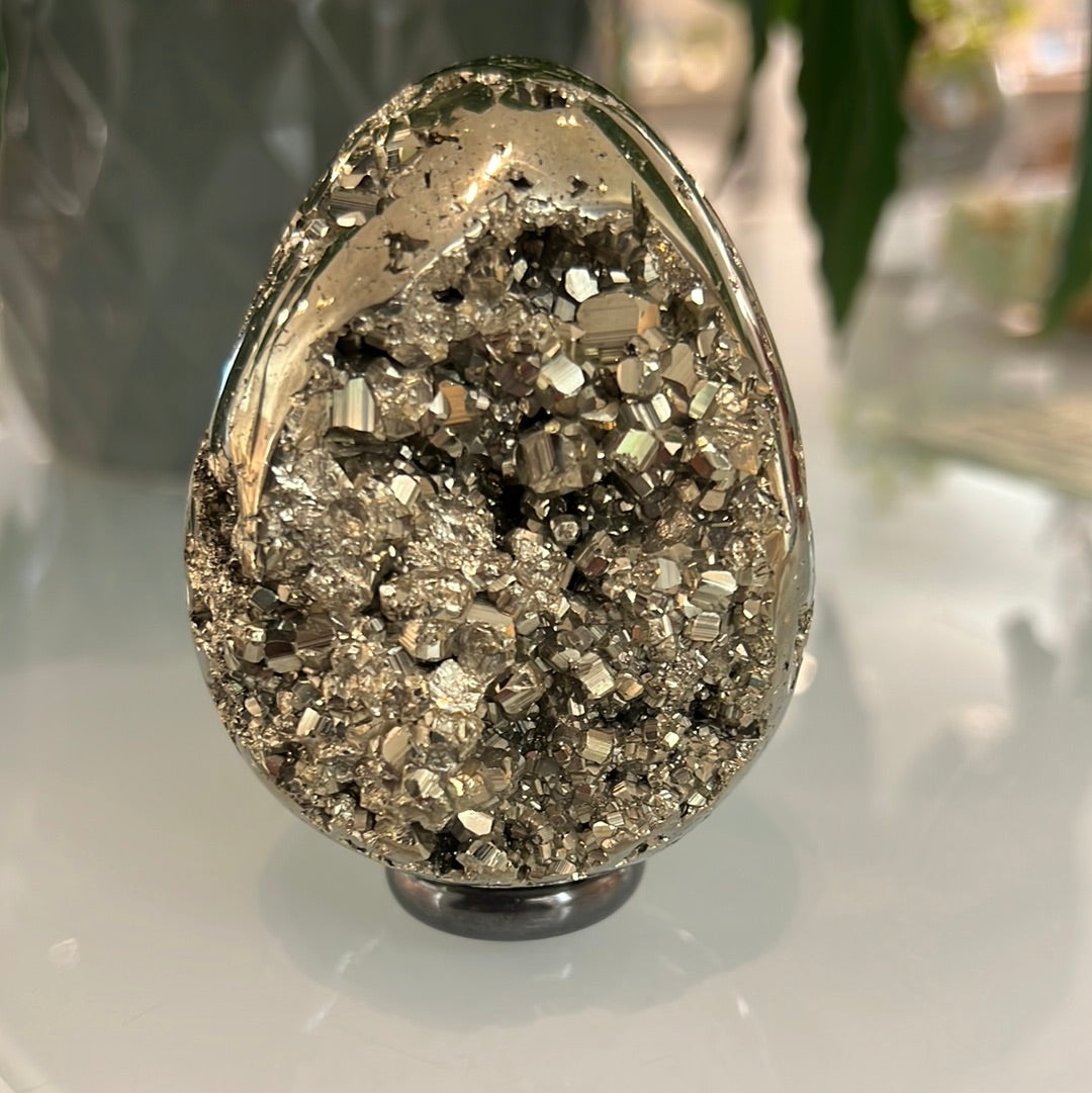 Pyrite Egg