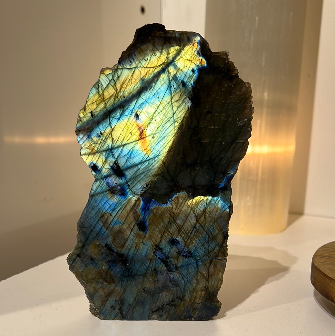 Half Polished Labradorite