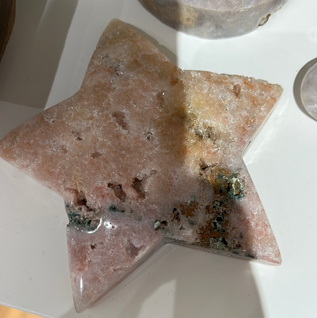 Pink Amethyst Star