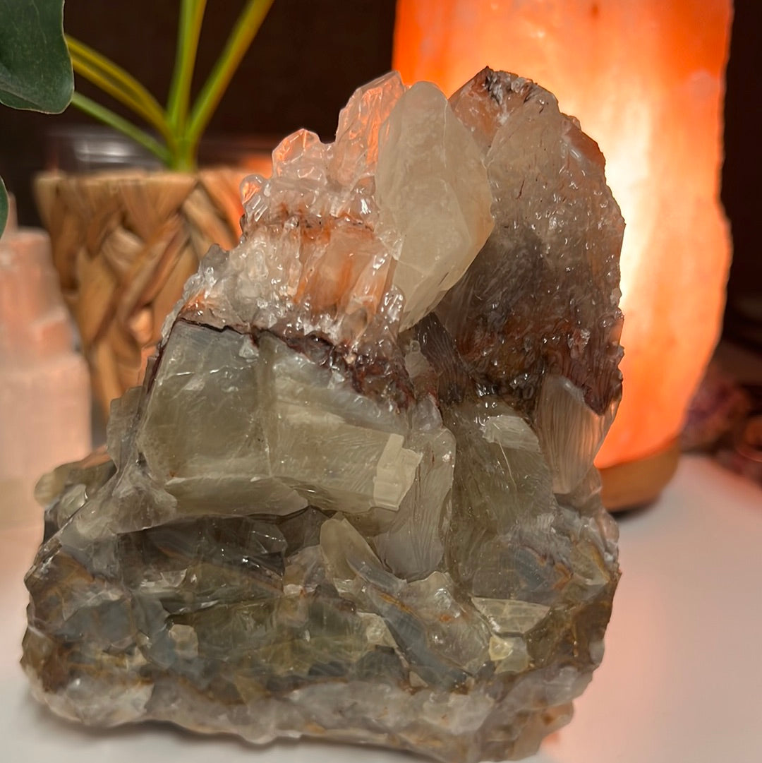 Tricolor Calcite Chunk