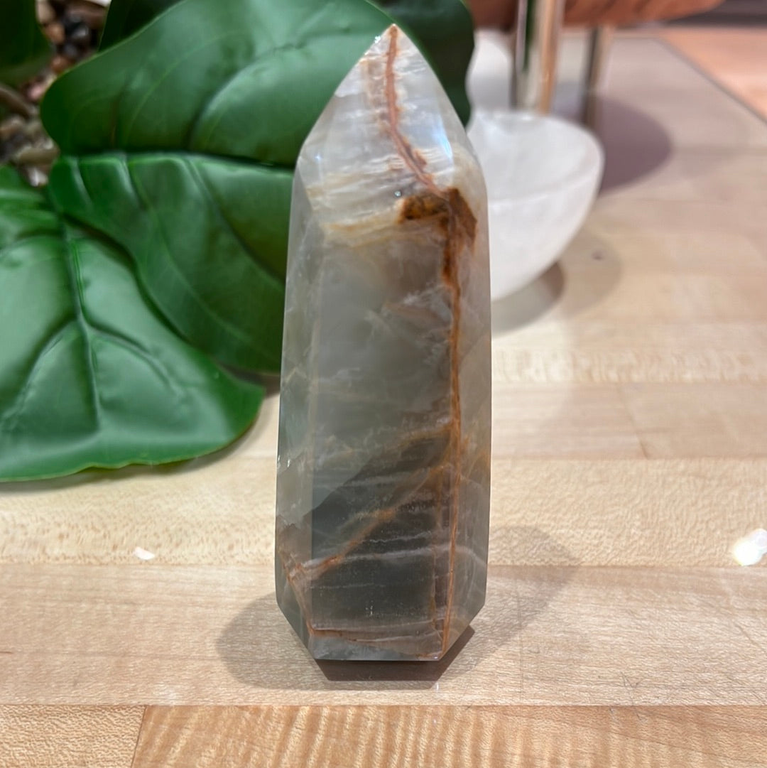 Blue Aquatine Lemurian Tower