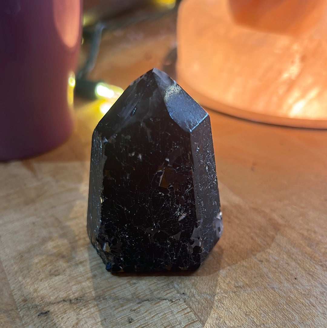 Tourmaline In Quartz Tower