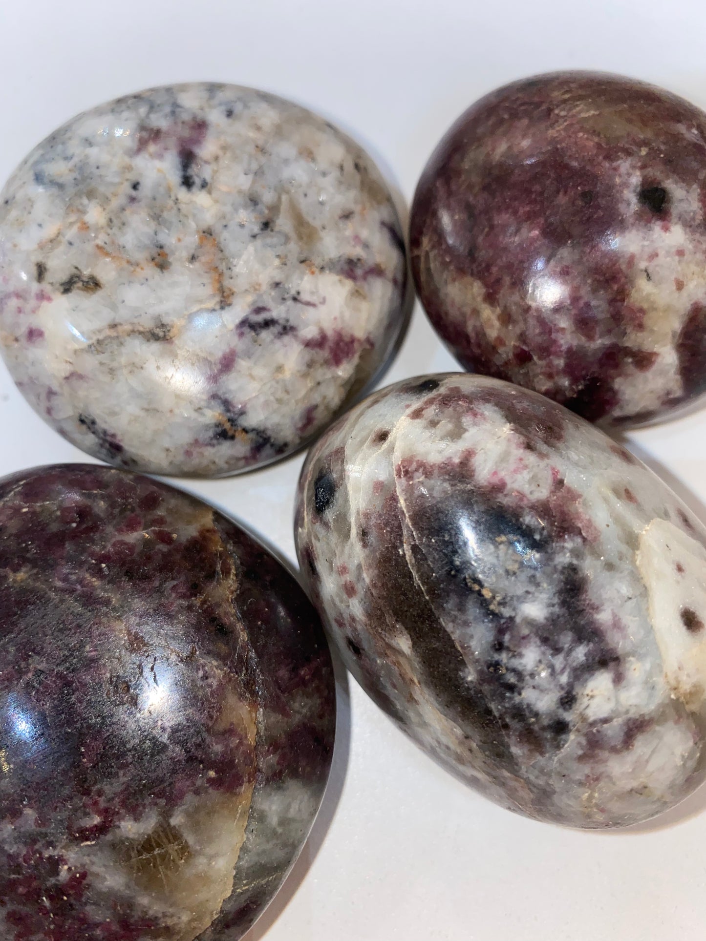 Rubellite Palm Stone