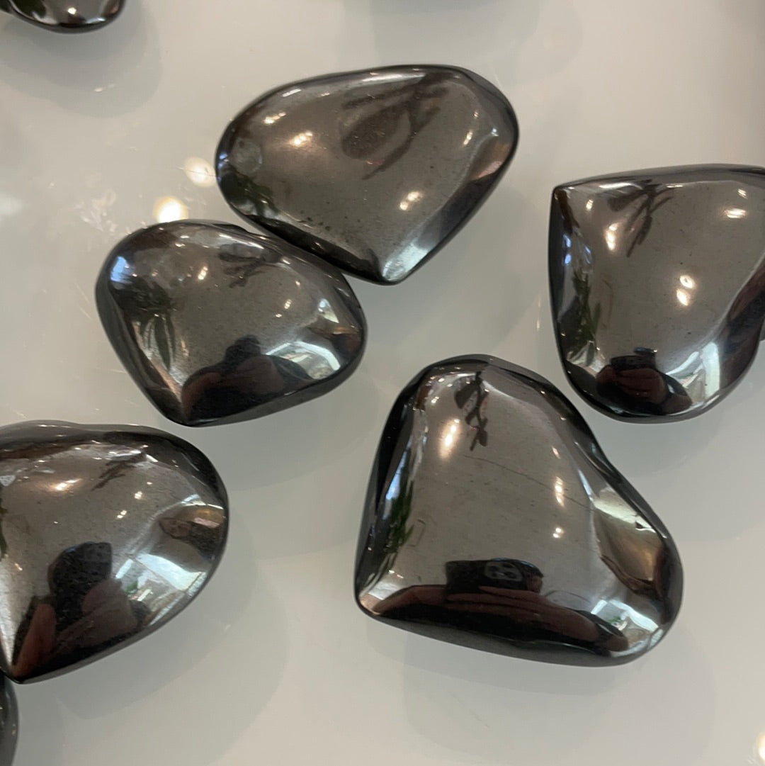Hematite Hearts