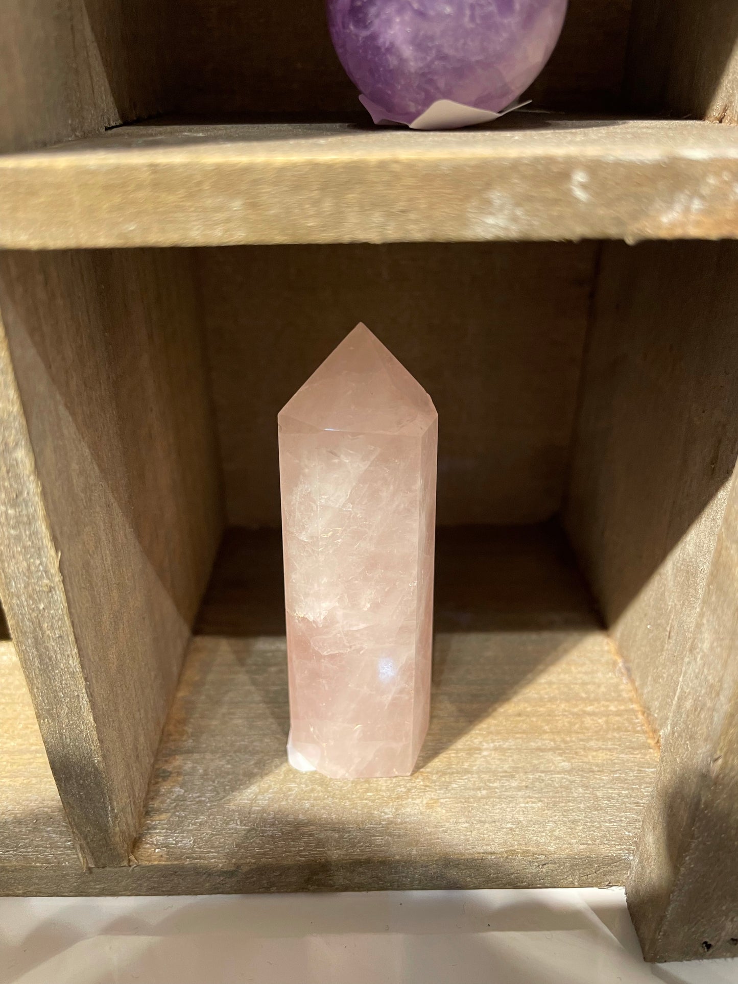 Rose Quartz Tower Small