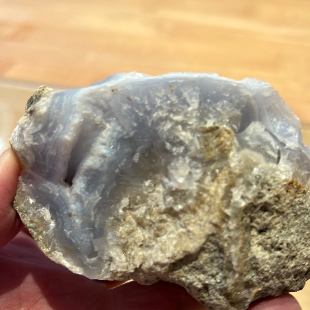 Druzy Blue Lace Agate