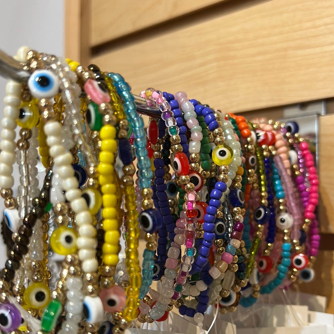 Evil Eye Assorted Beaded Bracelet