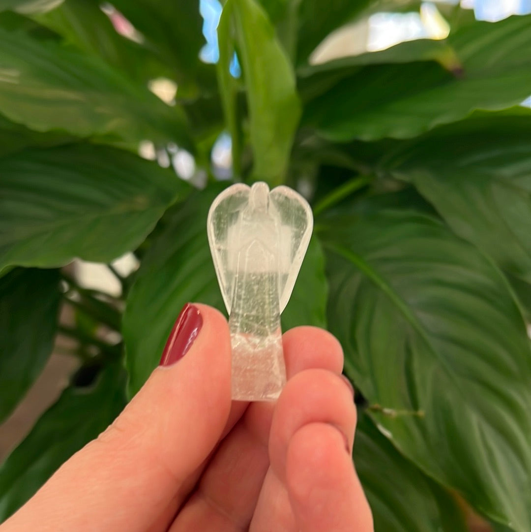 Clear Quartz Mini Angel