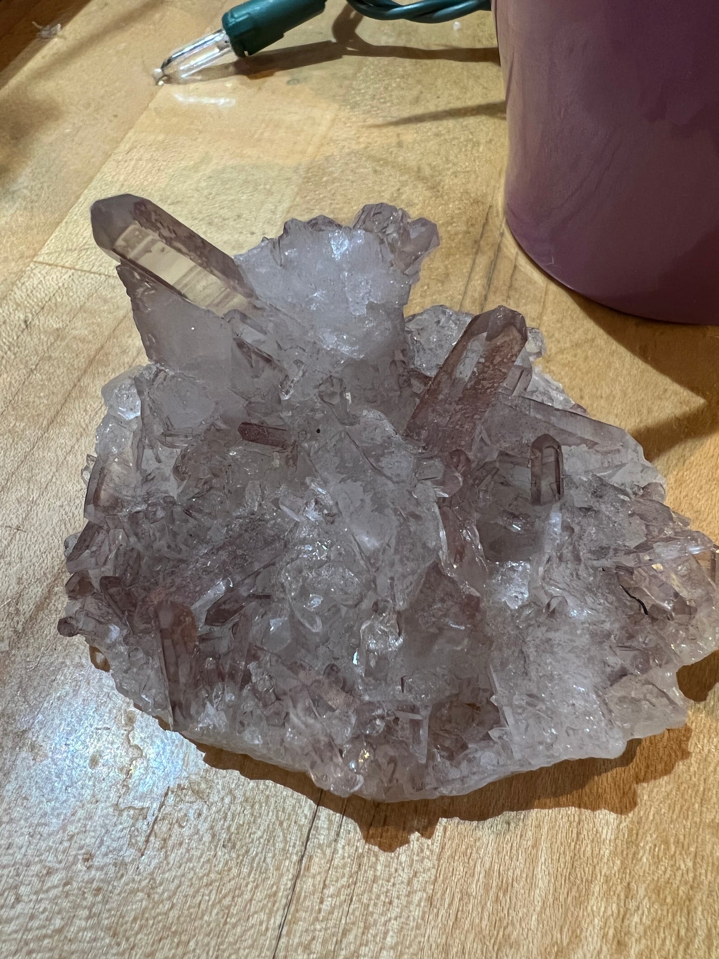 Lithium Quartz Cluster