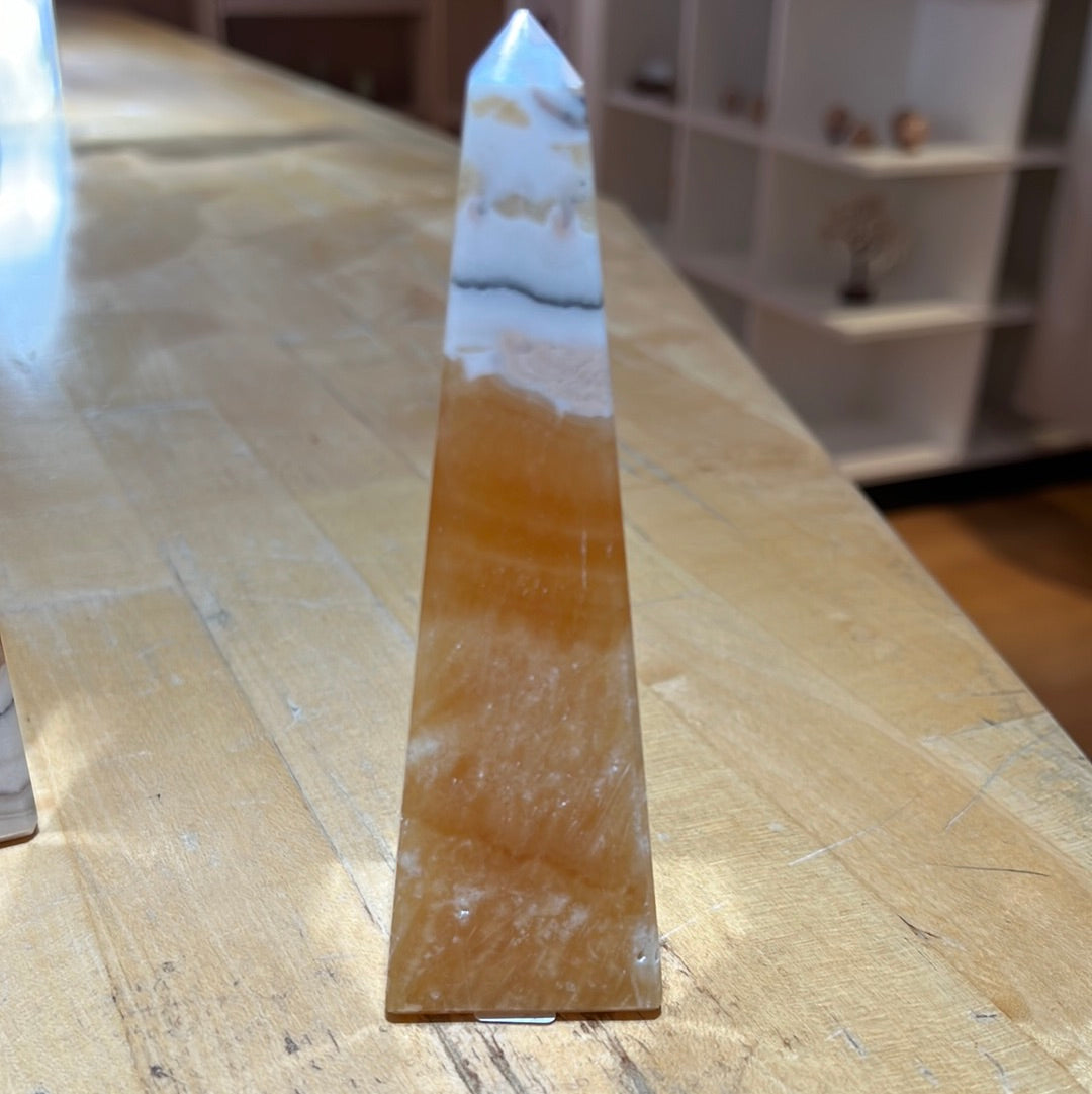 Yellow Calcite Tower