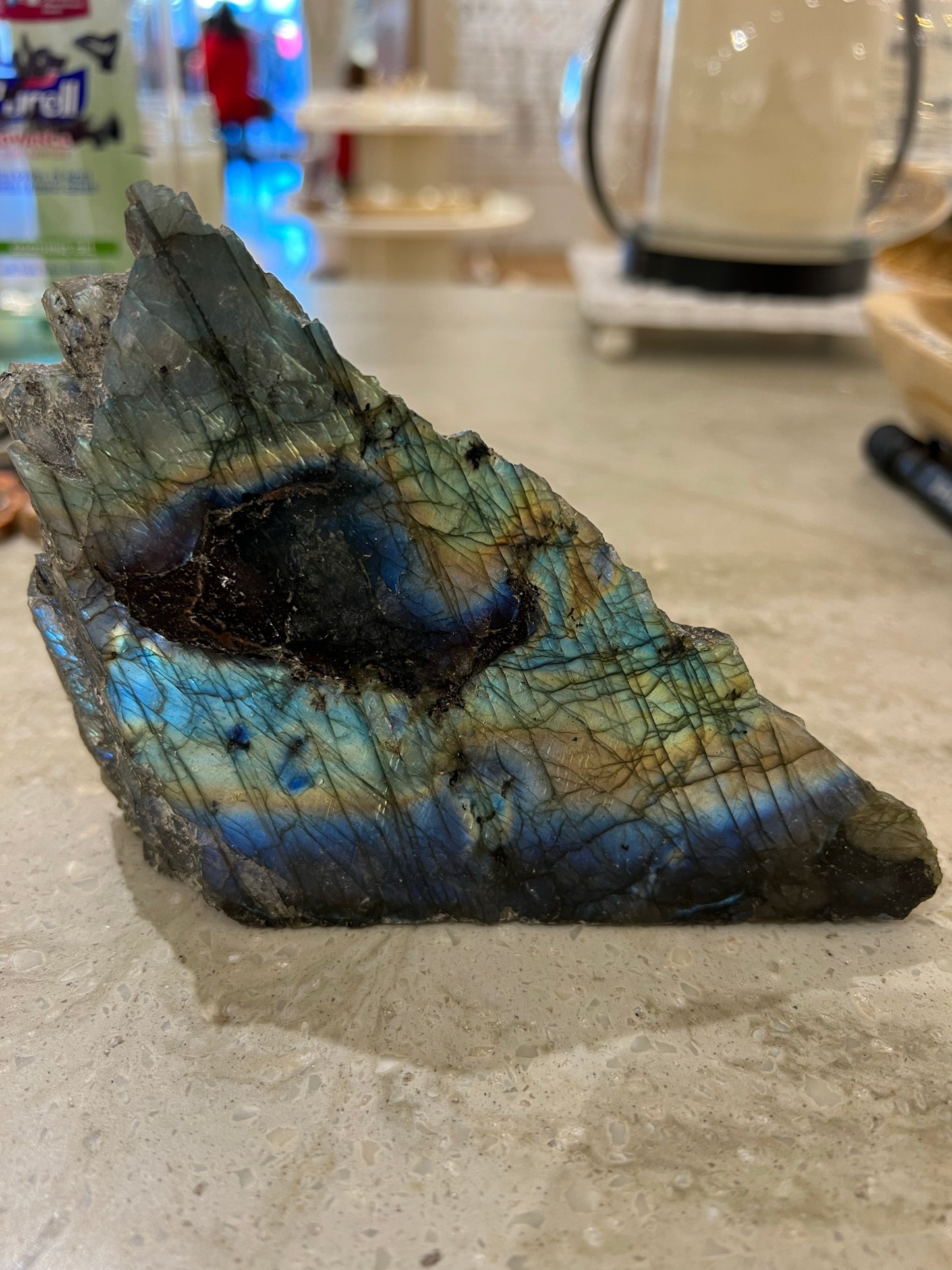 Half Polished Labradorite