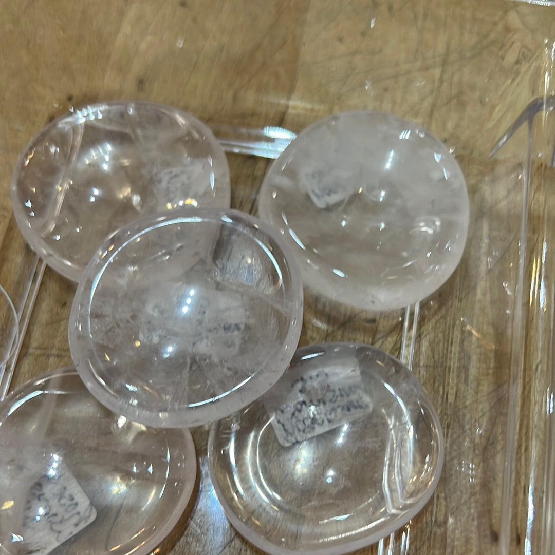 Rose Quartz Worry Stone