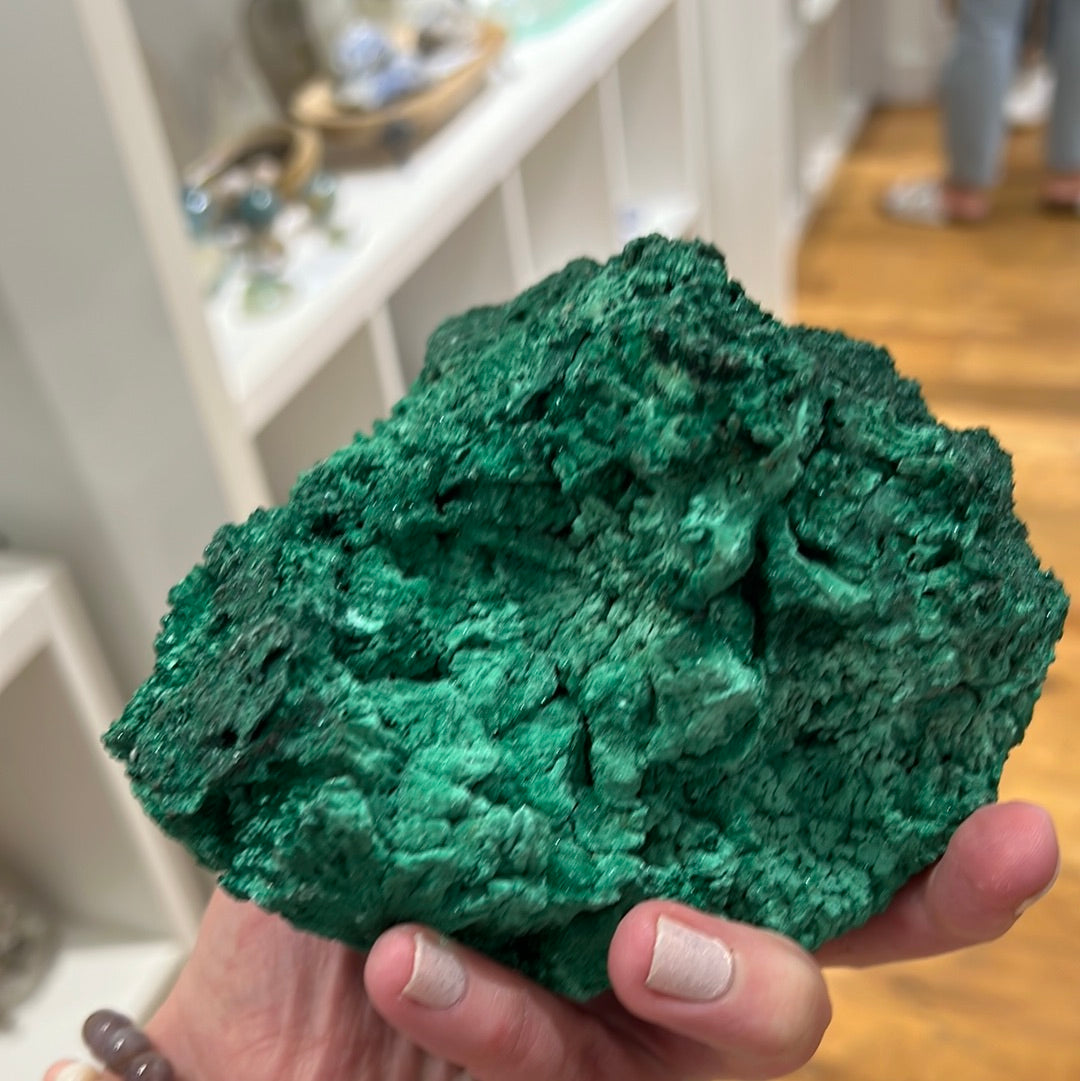 Raw Malachite
