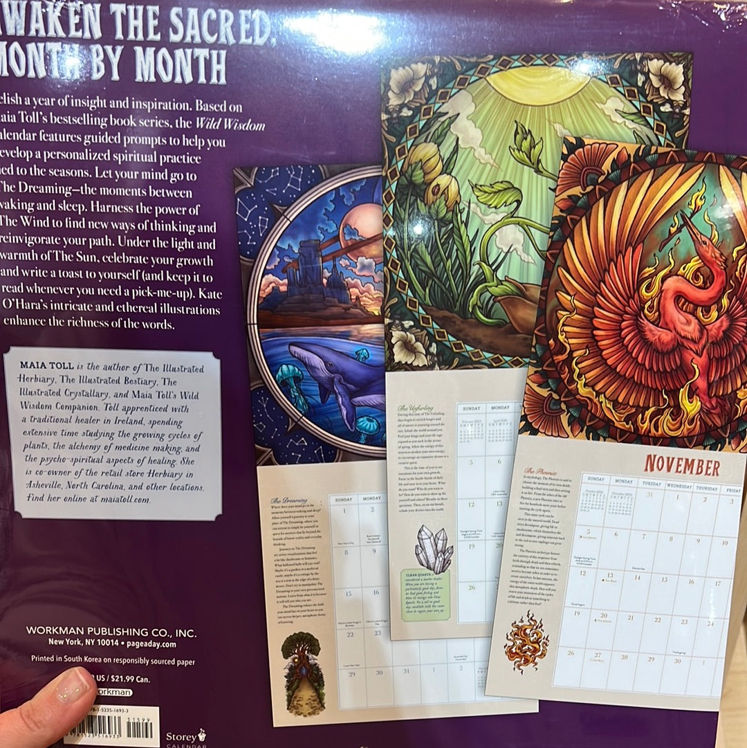 Wild Wisdom 2023 Calendar