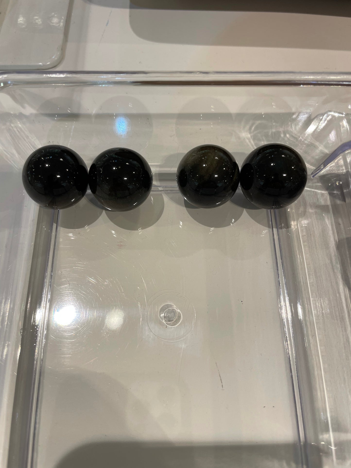 Goldsheen Obsidian Mini Sphere - large