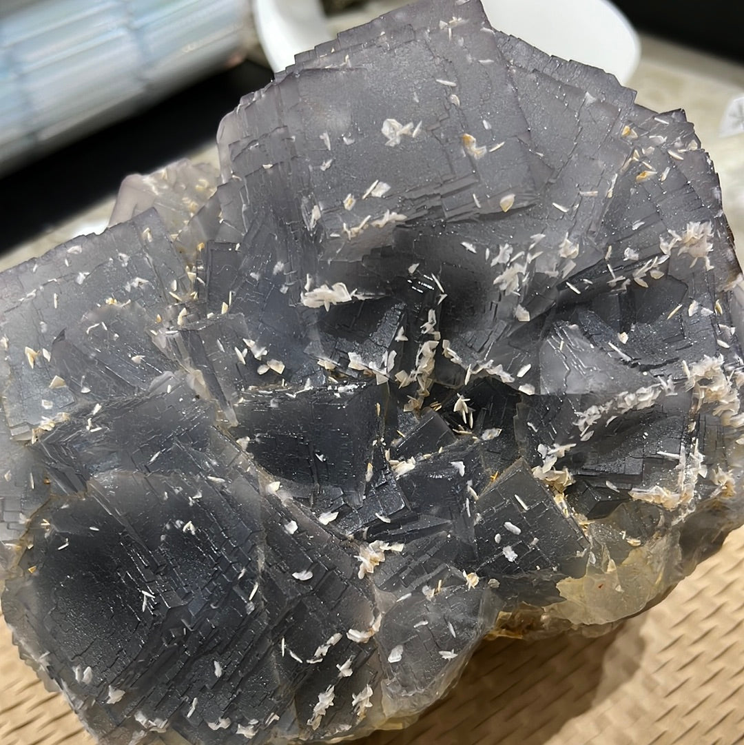 Cubic Fluorite From Pakistan