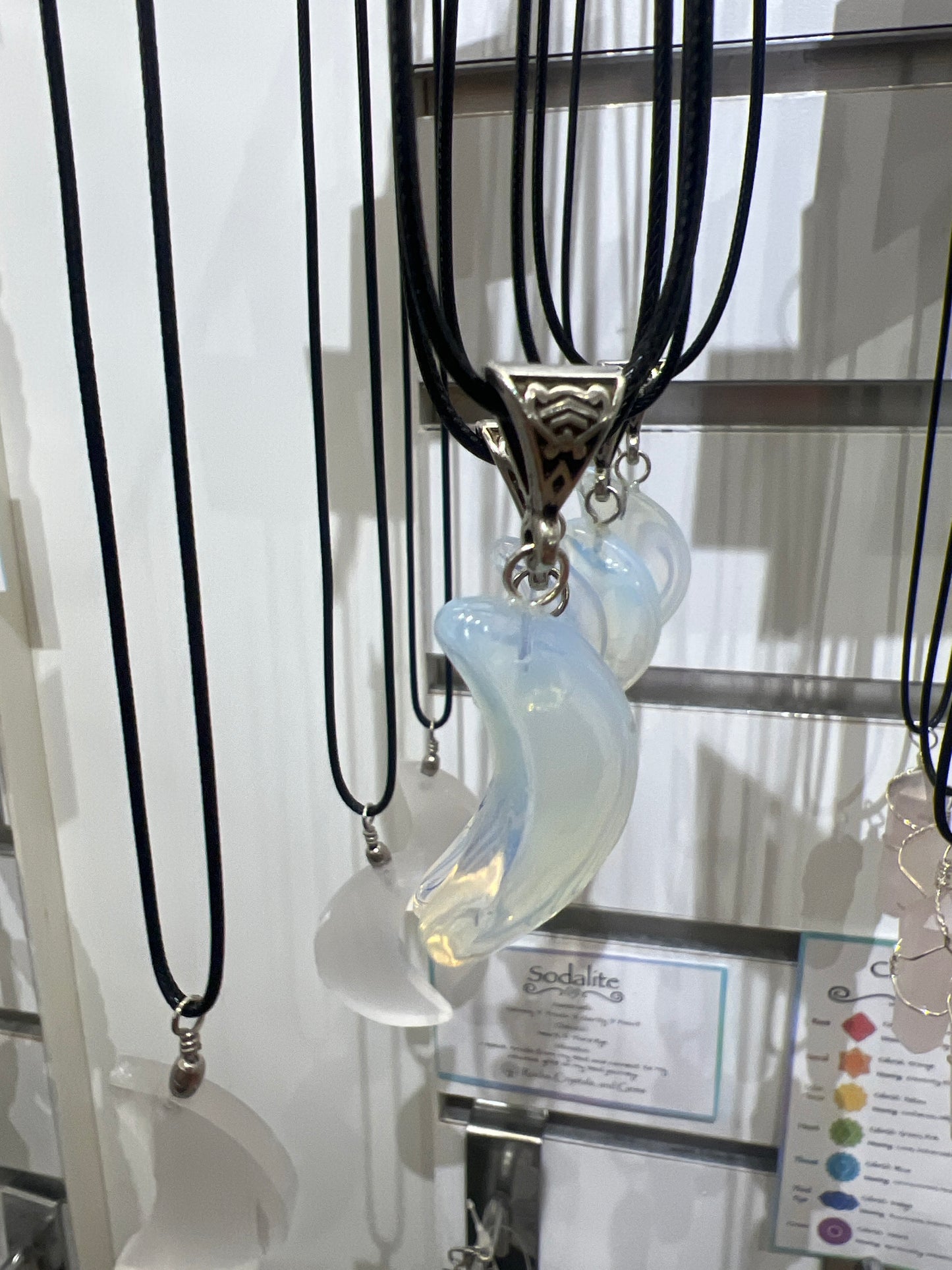 Opalite Moon Necklace