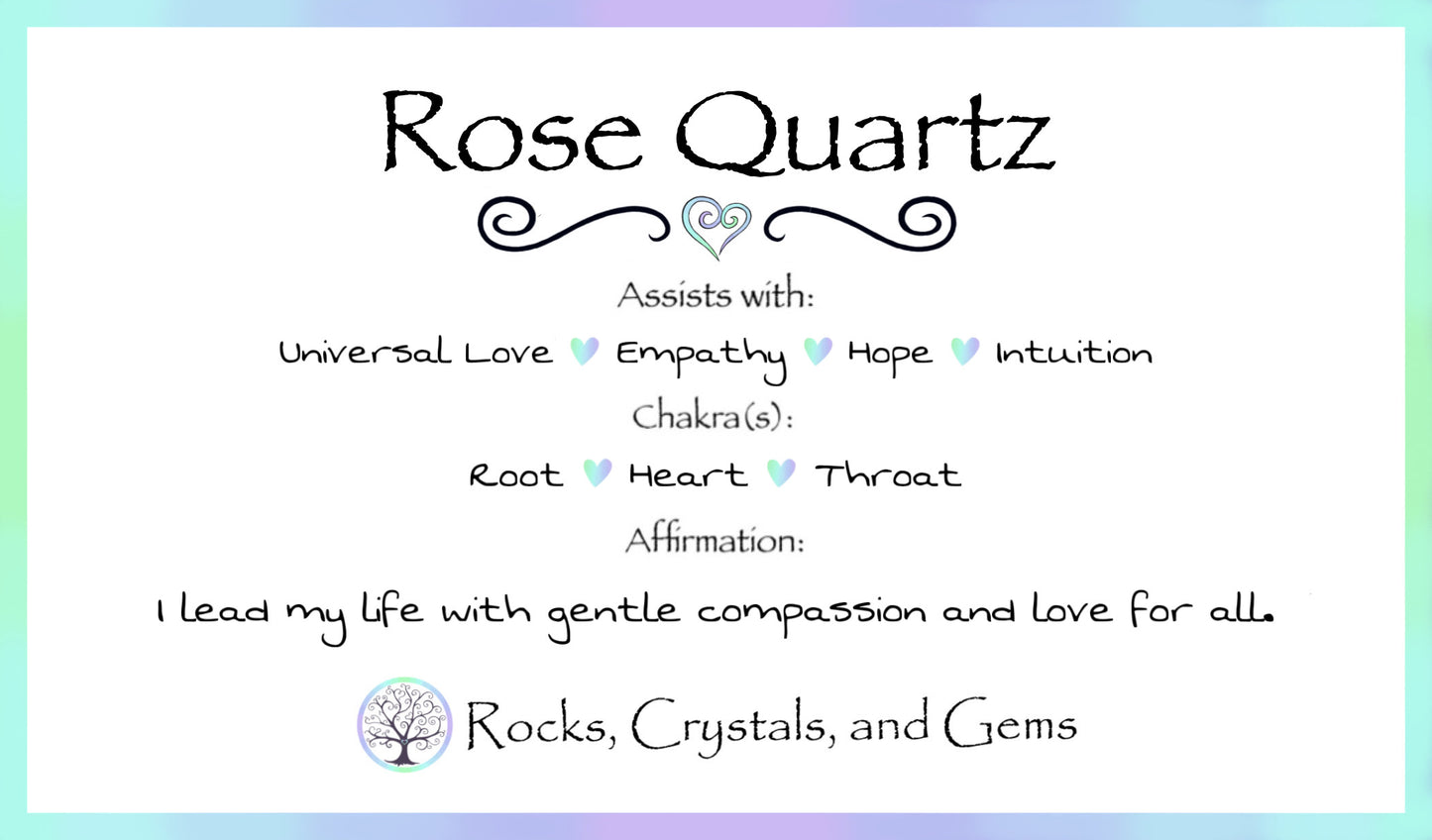 Rose Quartz Tumble