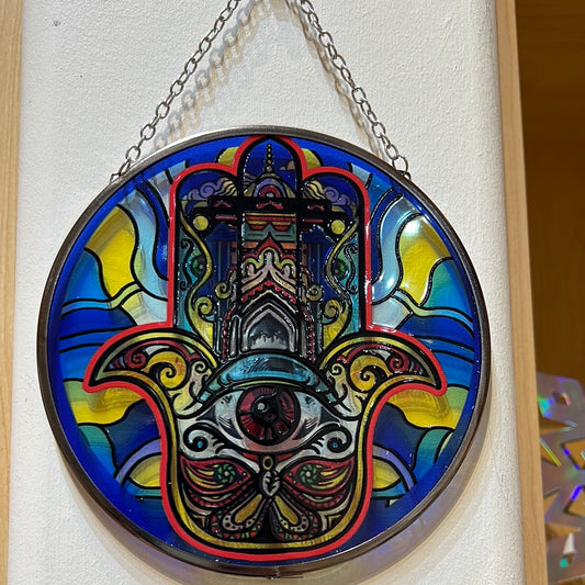 Hamsa Hand Suncatcher