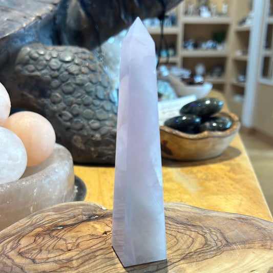 Rose Quartz Obelisk