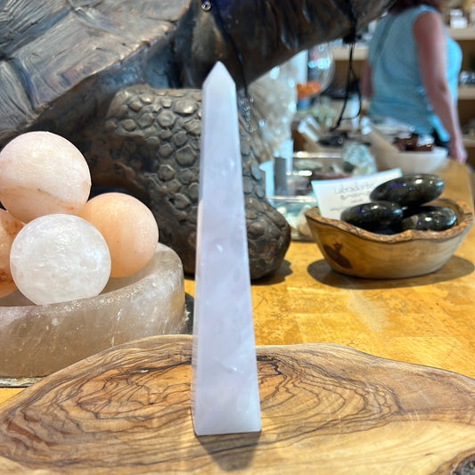 Rose Quartz Obelisk