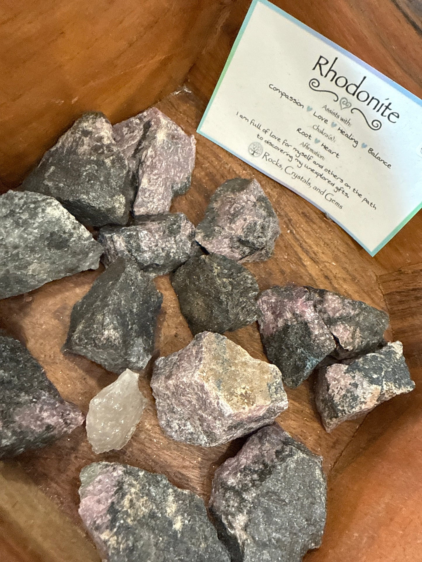 Rhodonite Rough