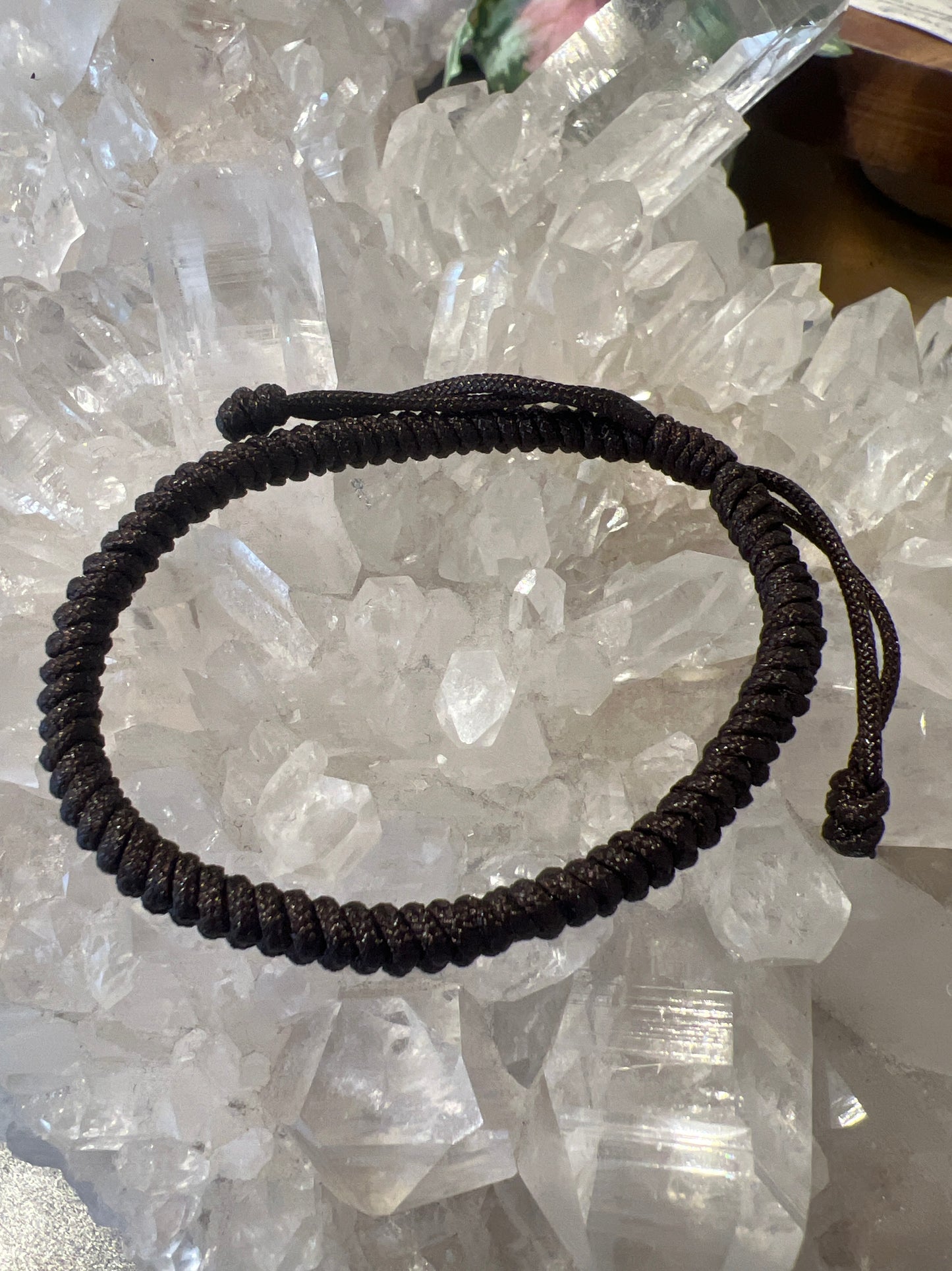 Tibetan Brown String Bracelets
