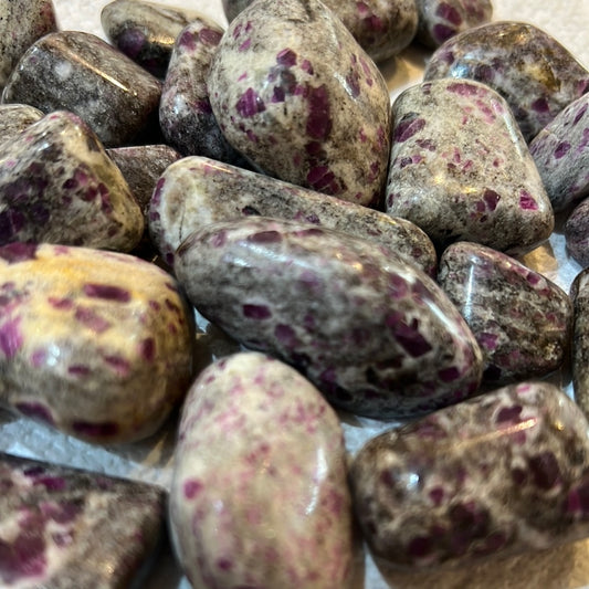 Ruby Albite Tumble