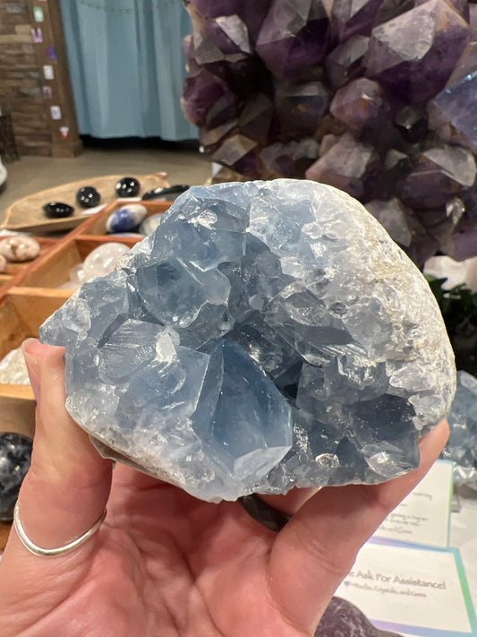 Celestite Cluster