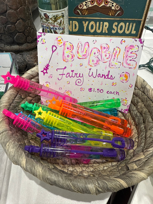 Bubble Fairy Wand